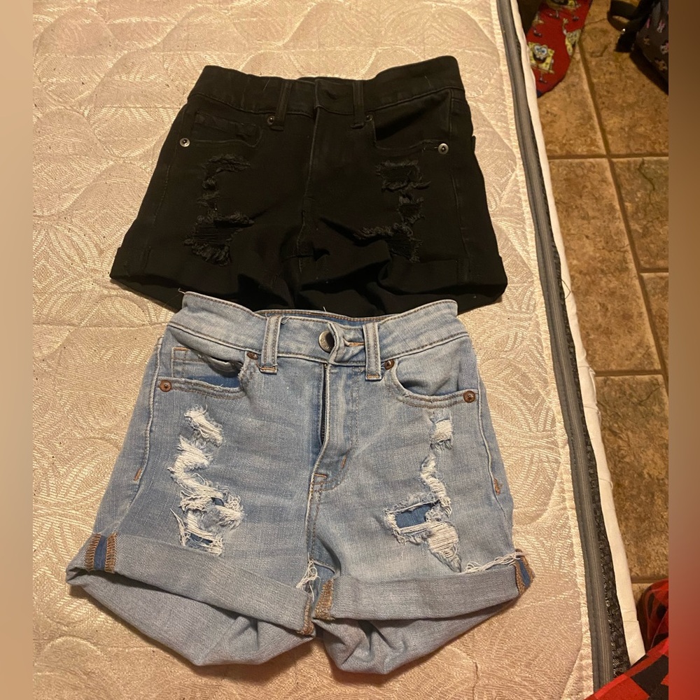 Aeropostale jean shorts get both for $10